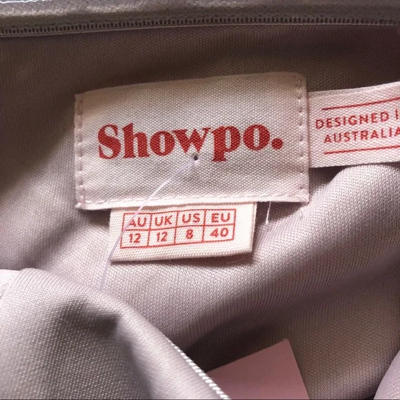 Showpo. Common Muse Maxi Dress in Stone Size 8 - Picture 6 of 7